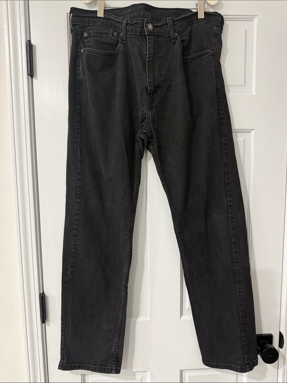 Levi's Waterless 505 Regular Fit 98% Cotton Denim Jeans Charcoal Men's 36X32 EUC